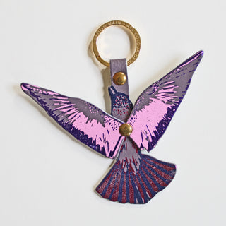 Flying Bird Key Fob, Grape