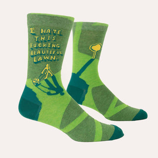 I Hate This F*cking Beautiful Lawn Socks