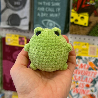 Frog, Hand Crochet