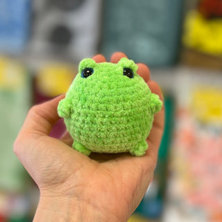 Frog, Hand Crochet