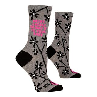 Most Likely To Say It To Your Face Socks