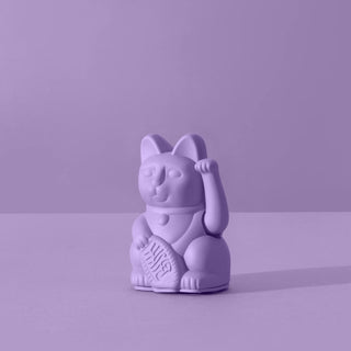 Maneki Neko Mini Lucky Cat, Lilac