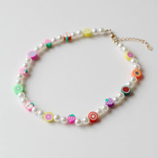 Fruit Polymer Bead Necklace