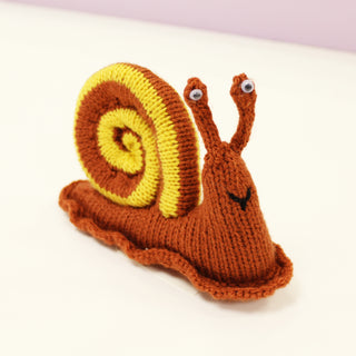 Snail Friends, Hand Knitted