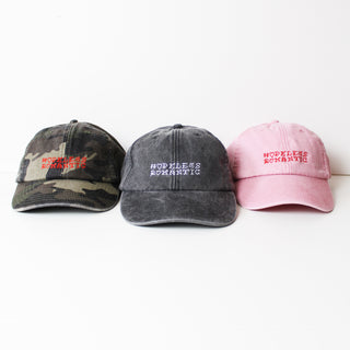 Hopeless Romantic Baseball Cap