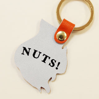 Squirrel Key Fob, Orange