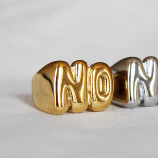 Anti-People Pleaser Ring, Gold