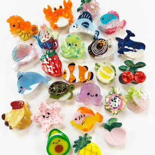 Mini Hair Claw Clips - 4 FOR 3!