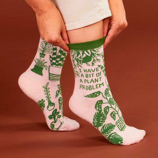 I Have A Bit Of A Plant Problem Socks