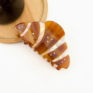 Croissant Hair Claw Clip