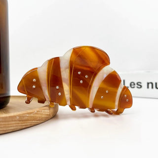 Croissant Hair Claw Clip