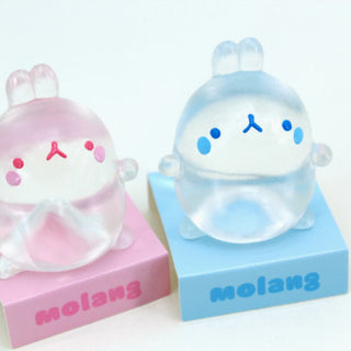Molang Clear Mochi Squishy Fidget Toy