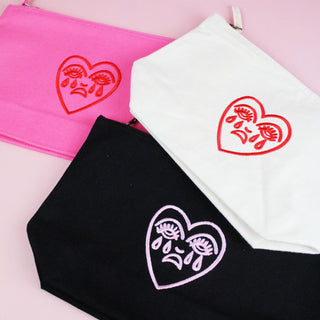 Crying Heart Accessory Bag