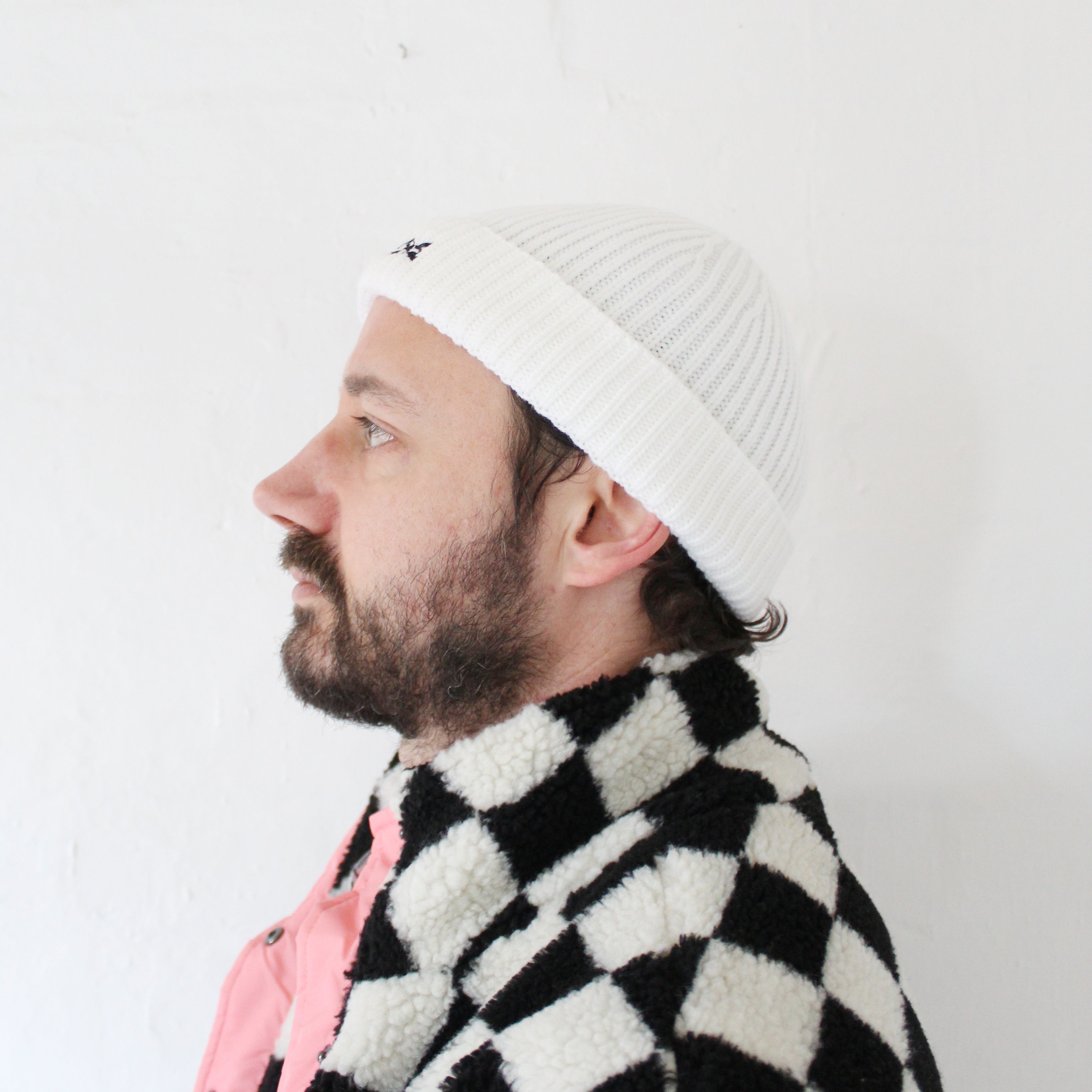 Barbed Wire Embroidered Harbour Beanie Hat – Cousins Collective