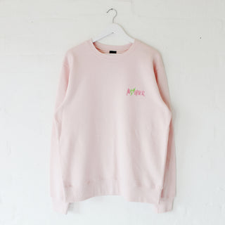 Mother Embroidered Organic Cotton Sweater