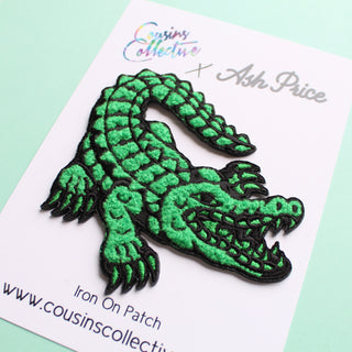 Crocodile Chenille Patch x Ash Price