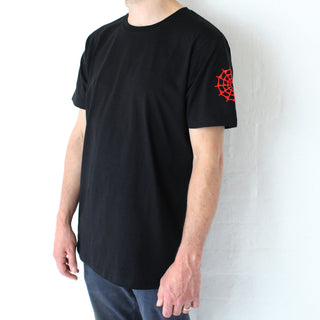 Cobweb Embroidered T-shirt