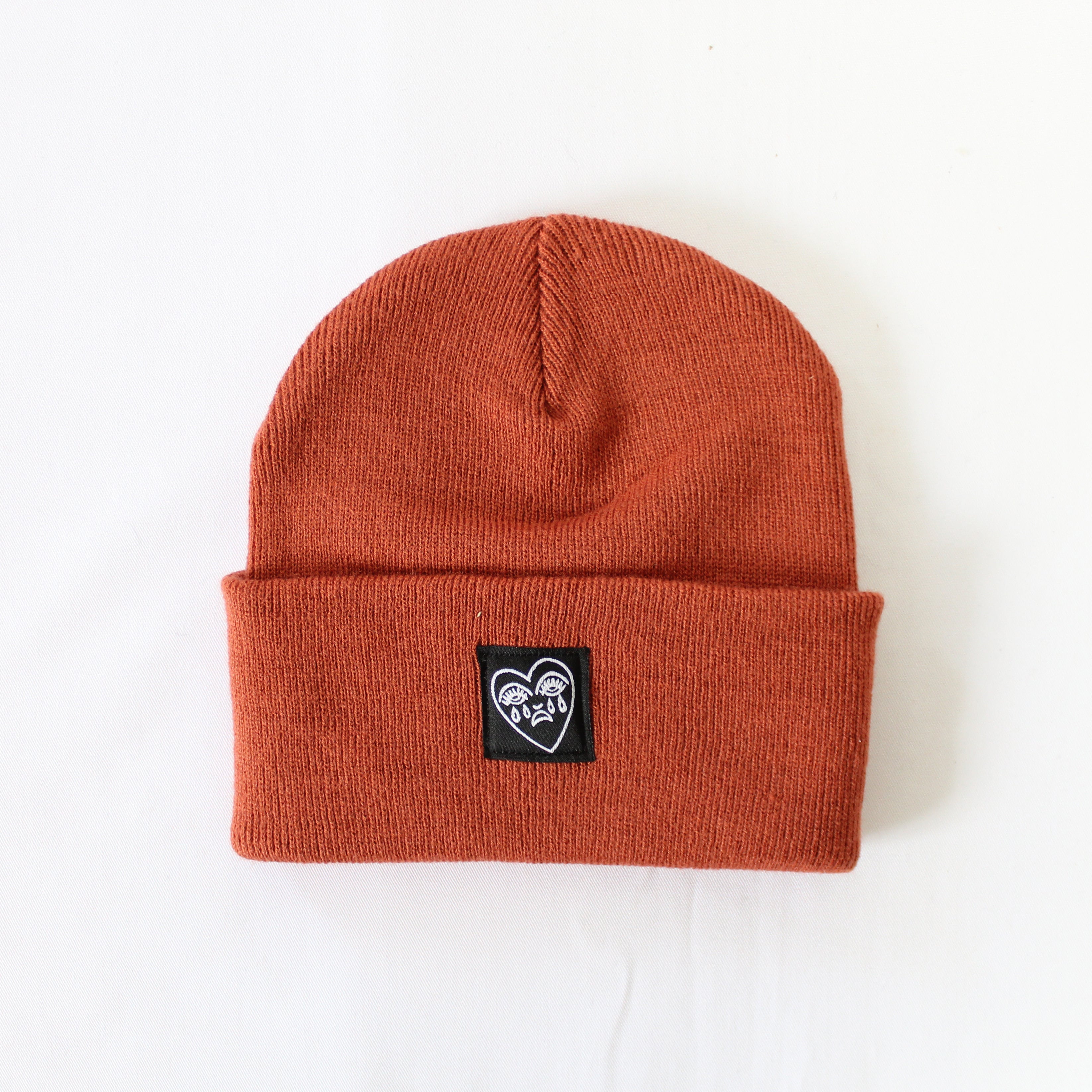 Crying Heart Classic Beanie Hat Bert Grimm Tattoo Design Winter