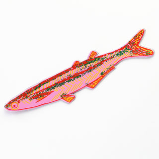 Fish Bookmark, Hot Pink