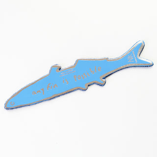 Fish Bookmark, Cornflower Blue