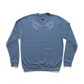 Scorpion Collar Embroidered Sweater