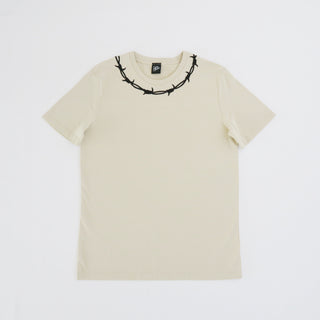 Barbed Wire Summer Colours Embroidered T-shirt