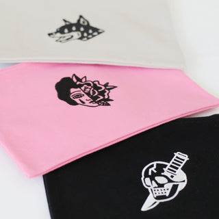 MSG Embroidered Zip Pouch