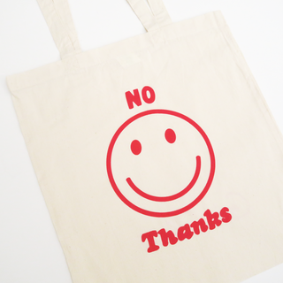 No Thanks Tote Bag
